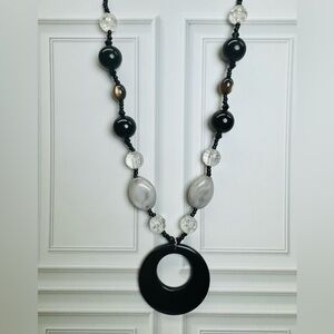 Beaded Statement Necklace - SKU I